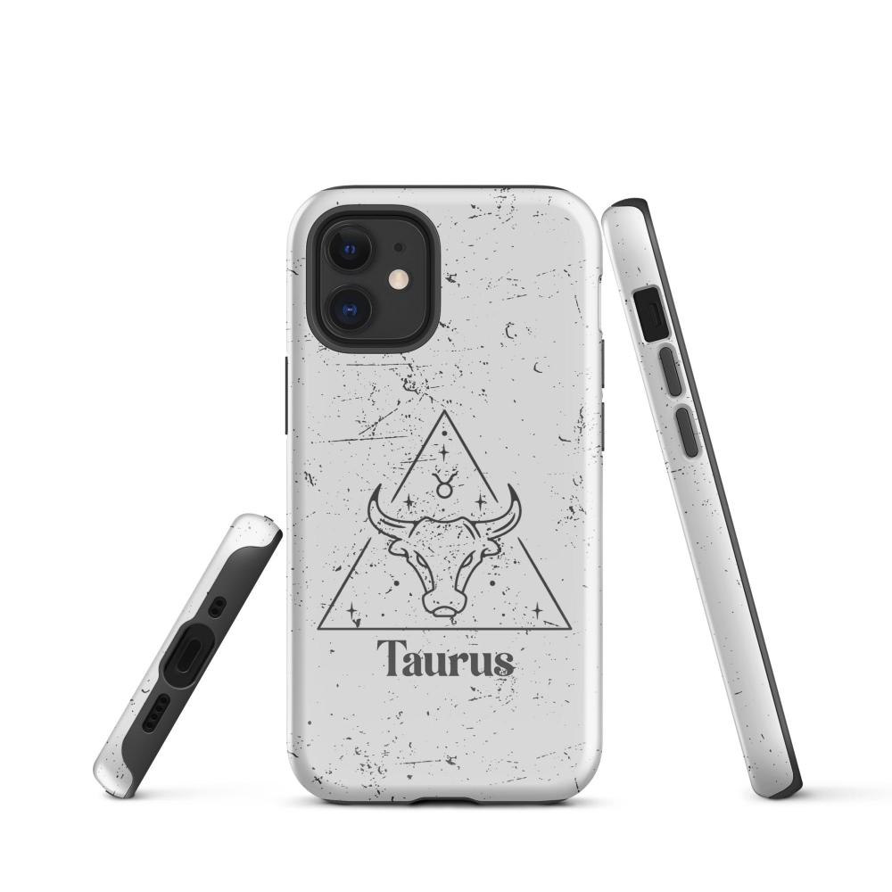 Taurus Zodiac iPhone 12 mini Tough Case - Glossy Finish - https://ascensionemporium.net
